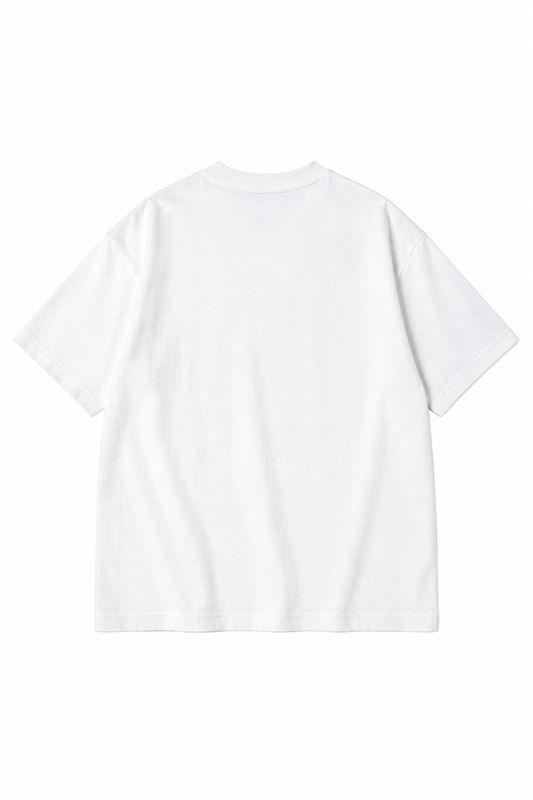 Back White Tee